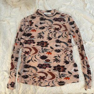 Sandro Paris Mock Turtleneck 100% Cotton